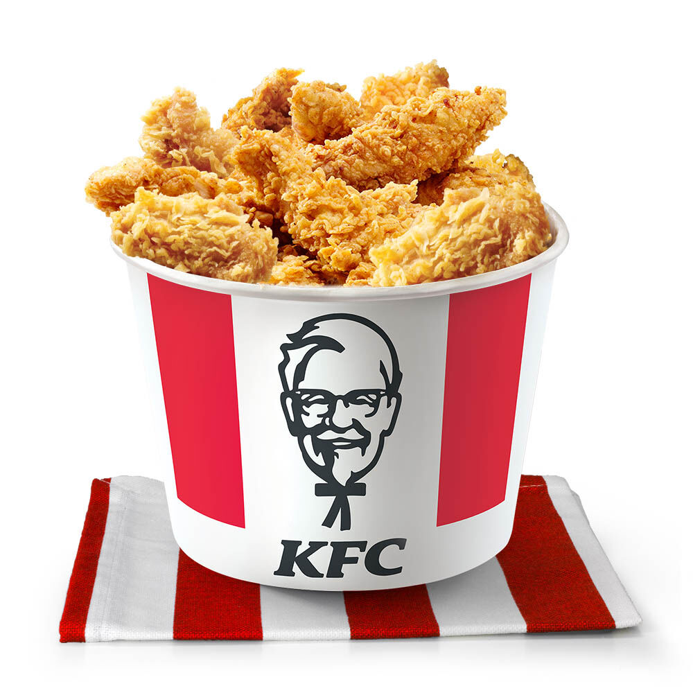 KFC. БАСКЕТ М 10 КРЫЛЬЕВ И 10 СТРИПСОВ