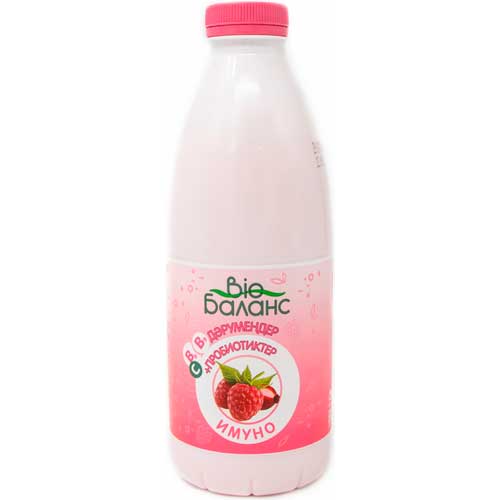 Йогурт Bio Баланс имуно сomplex малина, шиповник 1.6% 930 г.