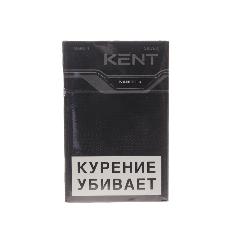 Сигареты KENT 4 Чёрный Nano Silver (тонкие)
