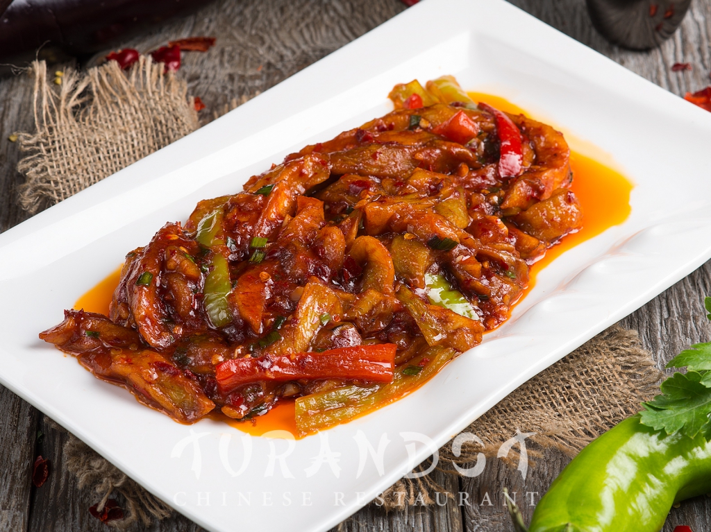 БАКЛАЖАНЫ С КИСЛО-ГОРЬКИМ ПРИВКУСОМ